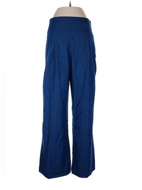 Unique Vintage Wide Leg High rise Blue Jean Pants Women Size L US 10-12 NWT
